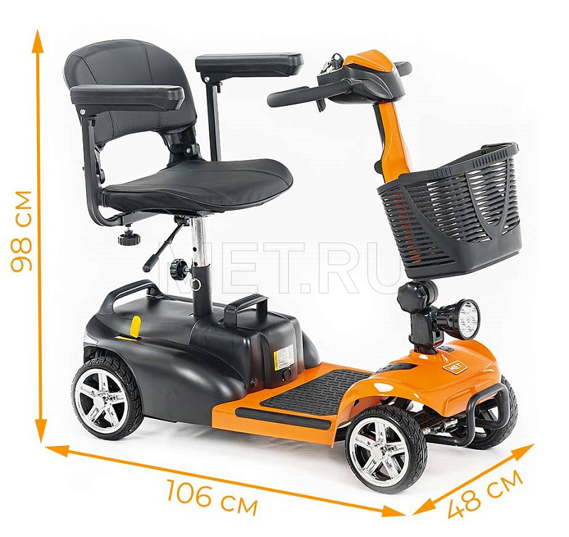 MET EXPLORER 250 Электрическая кресло-коляска скутер от производителя